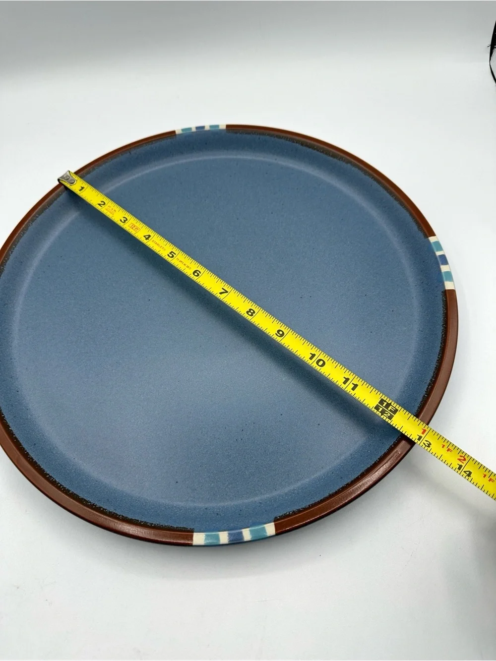 Dansk Blue Mesa 13” Round Platter